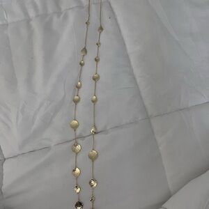 Elegant Gold-Tone Necklace 20" chain